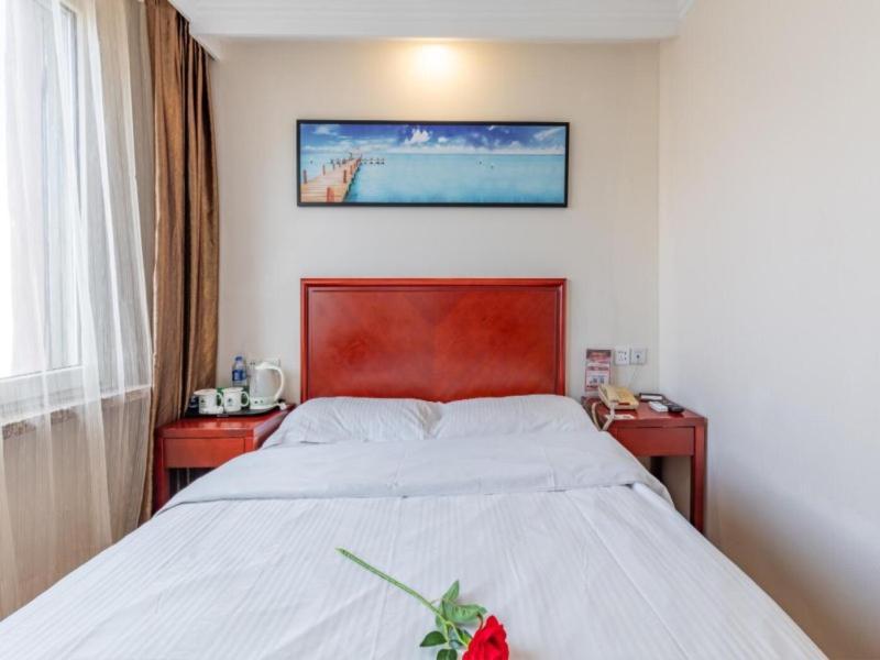 Greentree Inn Liaoning Dalian Development Zone Jinma Road Pedestrian Street Express Hotel Bagian luar foto