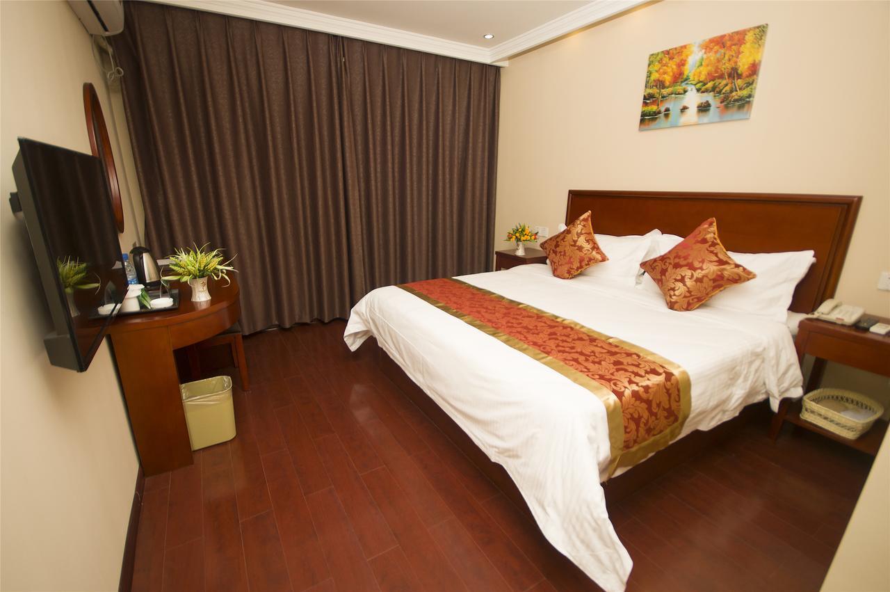 Greentree Inn Liaoning Dalian Development Zone Jinma Road Pedestrian Street Express Hotel Bagian luar foto